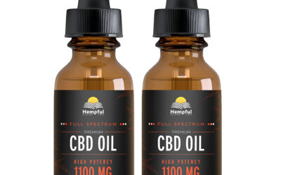 Product image. Full Spectrum Hemp Oil – 1100mg (2 Pack)