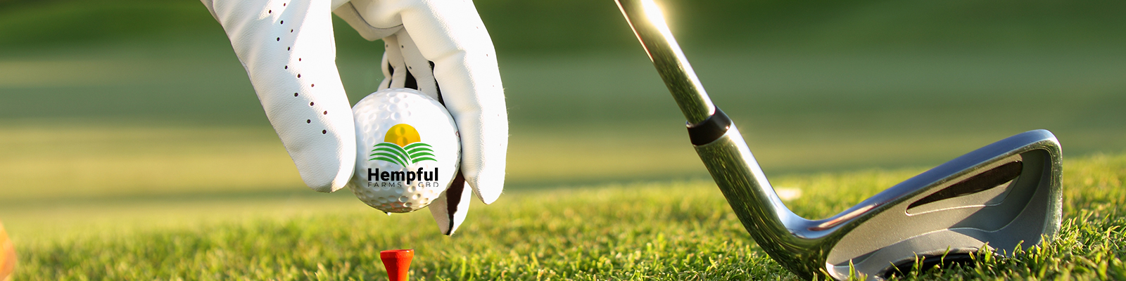 Hempful Farms CBD products for golfers