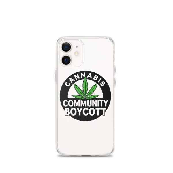 Cannabis Community Boycott Clear Case for iPhone® - Image 7