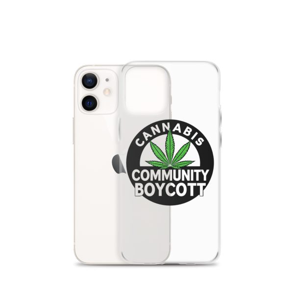 Cannabis Community Boycott Clear Case for iPhone® - Image 8