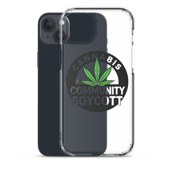 Cannabis Community Boycott Clear Case for iPhone® - Image 32