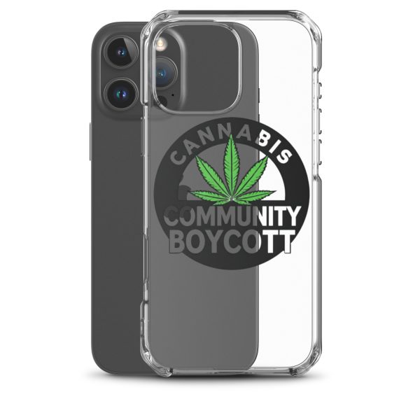 Cannabis Community Boycott Clear Case for iPhone® - Image 42