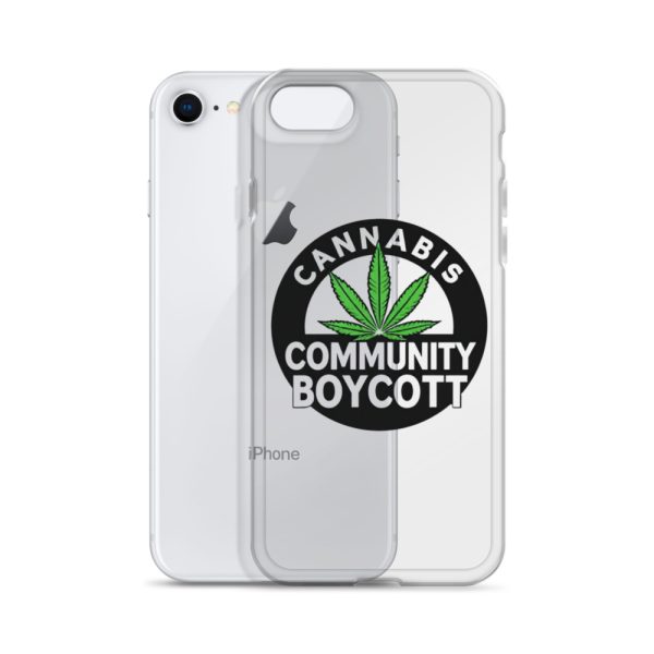 Cannabis Community Boycott Clear Case for iPhone® - Image 48