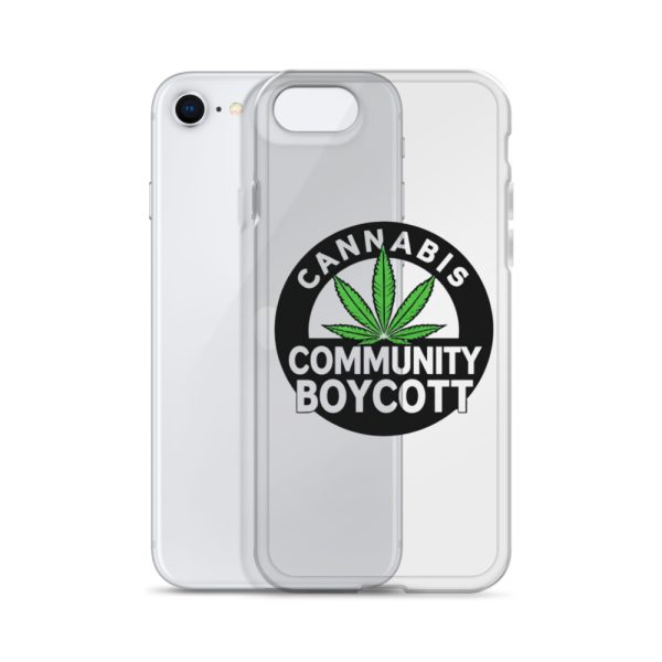 Cannabis Community Boycott Clear Case for iPhone® - Image 50