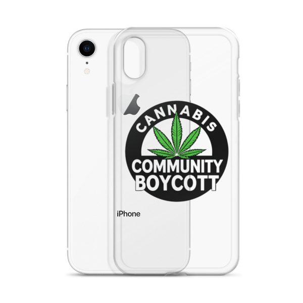 Cannabis Community Boycott Clear Case for iPhone® - Image 58