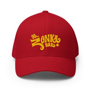 Red and Yellow Structured Twill Cap