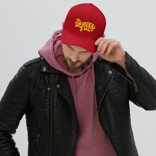 Red and Yellow Structured Twill Cap - Image 6