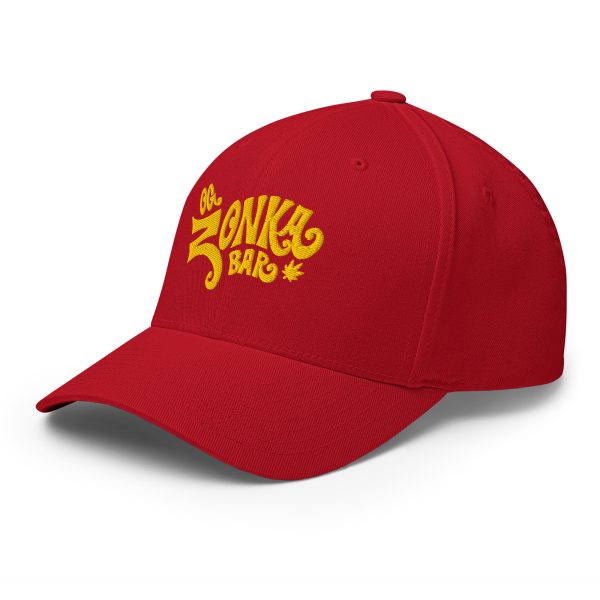 Red and Yellow Structured Twill Cap - Image 3