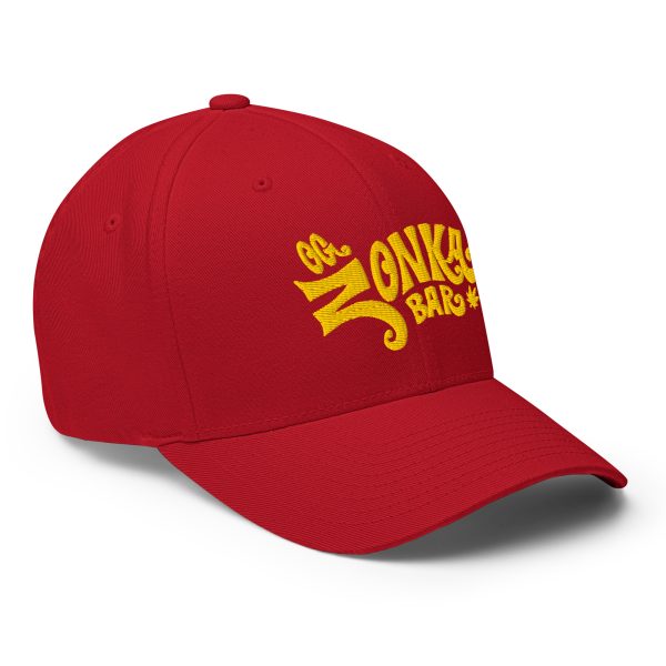 Red and Yellow Structured Twill Cap - Image 2