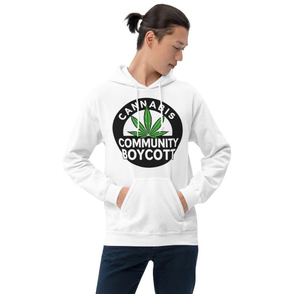 Cannabis Community Boycott Unisex Hoodie - Image 5