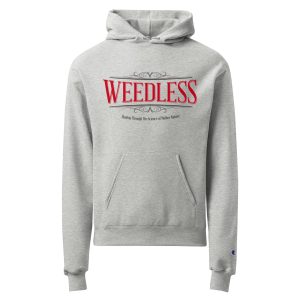 Weedless Unisex Champion hoodie