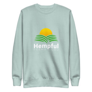 HEMPFUL FARMS - BLACK PREMIUM SWEATSHIRT