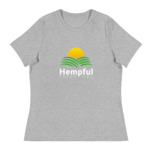 HEMPFUL FARMS – WOMAN'S BLACK T-SHIRT